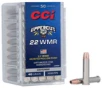 CCI 22WMRUP Uppercut 22WMR 40gr Jacketed Hollow Point 50 Per Box