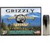 Grizzly Ammo Wide Flat Nose Gas Check Ammo  265gr 20 Per Box 10 Case 45Colt - GC45C4