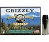 Grizzly Ammo Wide Flat Nose Gas Check Ammo  260gr 20 Per Box 10 Case 44 Mag - GC44M9