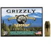 Grizzly Ammo Full Metal Jacket Flat Point Ammo  200gr 20 Per Box 10 Case 10mmAuto - GC10CM2