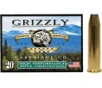 Grizzly Ammo Jacketed Hollow Point Ammo  300gr 20 Per Box 10 Case 45-70 Gov - GC45 70 P2