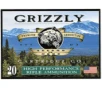 Grizzly Ammo Full Metal Jacket Flat Point Ammo  125gr 20 Per Box 10 Case 357Sig - GC357S3