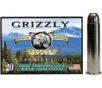 Grizzly Ammo Bonded Flat Point Ammo   P 350gr 20 Per Box 10 Case 45-70Gov - GC45 70 P3