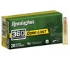 Remington Ammunition Core-Lokt Ammo  180gr Soft Point Core Lokt 20 Per Box 10 Case 360 Buckhammer - R27742