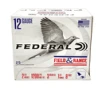 FEDERAL AMMUNITION 12 GA Field and Range 2 3 4 1- 1 8oz 8 Shot 25 RD BOX