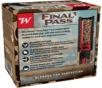 Winchester Ammo Final Pass Shotshells  3  1 1 4oz BB 1 5Shot 25 Per Box 10 Case 12 Gauge - FP123BB15