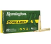 Remington Ammunition Core-Lokt Ammo  100gr Pointed Soft Point Core Lokt 20 Per Box 10 Case 6mm - 29051