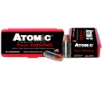 Atomic Ammunition 00438 Pistol Subsonic 9mm Luger 147 gr Bonded Match Hollow Point 50 Per Box  10 Case