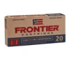 Frontier Cartridge FR320 Military Grade Centerfire Rifle 5 56x45mm NATO 75gr Hollow Point Boat Tail Match 20 Per Box