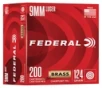 Federal C9124A200 9mm Luger 124gr Full Metal Jacket 200 Per Box