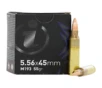 Igman 3877002037115 M193 5 56x45mm NATO 55 gr Full Metal Jacket 20 Per Box