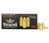 Sterling 8698779955748 9mm Luger 115 gr Full Metal Jacket 50 Per Box