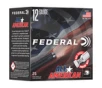 Federal FAA12H19 3 Dram 12 Gauge 2 75  1 1 8oz 9 Shot 25 Per Box