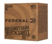 Federal F12BK2500 12Gauge 2 75  9Pellets 00Buck Shot 25 Per Box