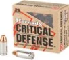 Hornady Critical Defense 9MM 115 Grain Flex Tip JHP Handgun Ammo     25 Rounds
