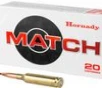 Hornady Match 6mm Creedmoor 108 Grain ELD Match Rifle Ammo     20 Rounds