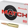Hornady Match 6 5 CREEDMOOR 147 Grain ELD Match Rifle Ammo     20 Rounds
