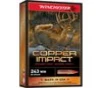 Winchester Ammo X243CLF Copper Impact 243 Win 85 gr Extreme Point Copper Rifle Ammo     20 Rounds