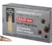 PPU PPRM762 7 62x51mm 145gr FMJ Handgun Ammo     20 Rounds
