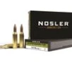 Nosler Lead Free  243 Winchester 90 Grain E-Tip Soft Point Rifle Ammo     20 rounds