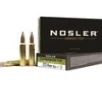 Nosler Lead Free 223 Remington 55 Grain E-Tip Rifle Ammo     20 rounds