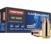 Norma Safeguard 40 S W 180 Grain Jacketed Hollow Point Handgun Ammo     50 round box
