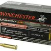 Winchester Ammunition Varmint HV 17WSM 20 Grain Polymer Tip Rimfire Ammo     50 Rounds