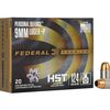 Federal Ammunition Personal Defense Brass 9mm  P 124 Grain JHP Ammo Handgun Ammo     20 Rounds