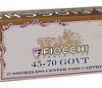 Fiocchi 45-70 Government Ammunition 4570A 405 Grain Lead Round Nose Flat Point Rifle Ammo     20 Rounds