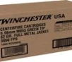 Winchester Ammo WM8551000 USA Green Tip 5 56x45mm NATO 62 gr Full Metal Jacket  FMJ  Rifle Ammo     1000 Rounds