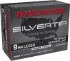 Winchester Ammunition Silvertip 9MM 115 Grain Hollow Point Handgun Ammo     20 Rounds