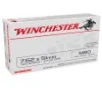 Winchester WM80 7 62  51 NATO 149gr FMJ Ball Rifle Ammo     20 Rounds