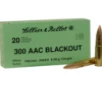 Sellier   Bellot  300 Blackout Ammunition FMJ 124 Grains 20 RDS