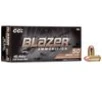 Blazer Ammunition Blazer Brass 45 ACP 230 Grain Full Metal Jacket Handgun Ammo     50 Rounds