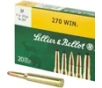 Sellier   Bellot Rifle 270WIN 150 Grain Soft Point Rifle Ammo     20 Rounds