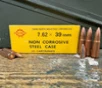 Norinco Yellow Box 7 62x39 123 Gr  Steel Light Armor Piercing  20 Rd  Box  FREE SHIPPING ON ORDERS OVER  299  NO TAX OUTSIDE WI