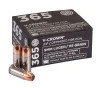 Sig Sauer Ammo 9mm 115gr Elite V-Crown Jacketed Hollow Point 20 Box E9MMA1-20