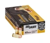 Sig Sauer Ammo  40 S W 180gr Elite Ball Full Metal Jacket 50 Box E40SB2-50