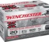 Winchester SUPER-X SHOTSHELL 20 Gauge 2 3 4 oz 2 75  Shotgun Slug Ammunition  1 Box of 15 Rounds 