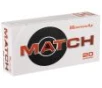 Hornady Match 308 Win 178 Grain Boat Tail Hollow Point  BTHP   1 Box of 20 Rounds 