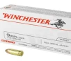 Winchester 9mm Luger  9  19 Parabellum  115gr     50 Rounds- 12 Shipping