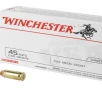 Winchester  45 ACP Auto 230gr     50 Rounds- 12 Shipping