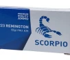 Scorpio  223 Remington 55gr     20 Rounds- 12 Shipping