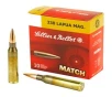 Sellier   Bellot  338 Lapua Mag 250gr     10 Rounds- 12 Shipping
