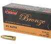 PMC  25 ACP   25 Auto  6 35mm  50gr     50 Rounds- 12 Shipping