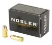 Nosler 9mm Luger  9  19 Parabellum  147gr     20 Rounds- 12 Shipping