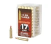 Hornady  17 HMR  Hornady Magnum Rimfire  17gr     50 Rounds- 12 Shipping