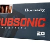 Hornady  450 Bushmaster 395gr     20 Rounds- 12 Shipping