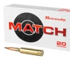 Hornady 6mm Creedmoor 108gr     20 Rounds- 12 Shipping