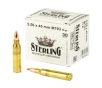 Sterling 5 56x45mm NATO 55gr     30 Rounds- 12 Shipping